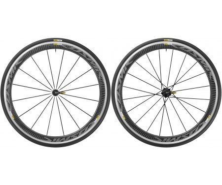 Mavic Cosmic Pro Carbon – Clincher hjulsæt inkl. dæk – Sram/Shimano – Sort – 700x25c