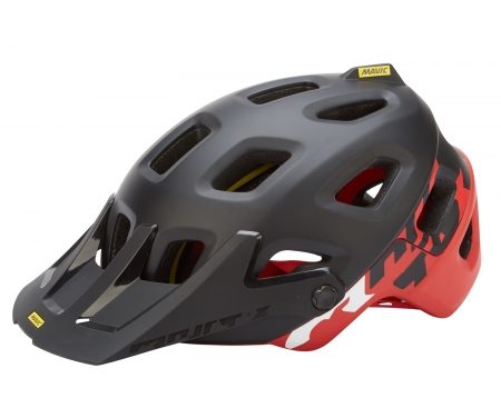 Mavic Crossmax Pro – MTB cykelhjelm – Sort/rød