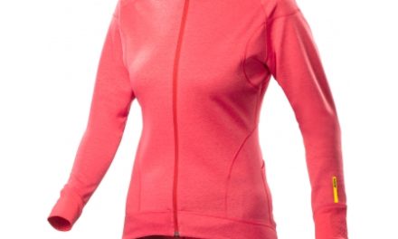 Mavic Ksyrium Elite – Thermo LS Jersey – Langærmet Cykeltrøje – Dame – Koral