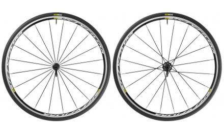 Mavic Ksyrium – Hjulsæt inkl. dæk – Sort – Sram/Shimano – 700x25c