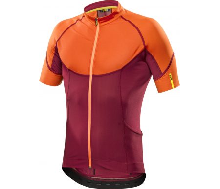 Mavic Ksyrium Pro – Cykeltrøje – Rød/orange