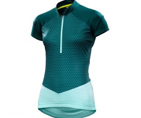 Mavic Sequence Graphic Jersey – Cykeltrøje med korte ærmer  – Dame – Mørkegrøn