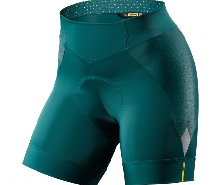 Mavic Sequence Short – Cykelshorts med pude – Dame – Mørkegrøn