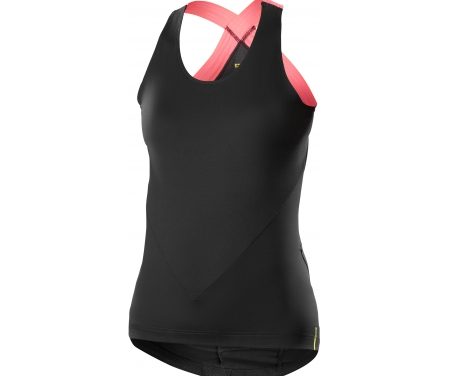 Mavic Sequence Twist Tank – Dame cykel-tanktop – Grå/sort/lyserød