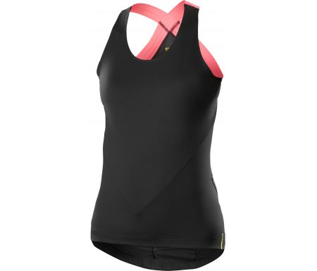 Mavic Sequence Twist Tank – Dame cykel-tanktop – Grå/sort/lyserød