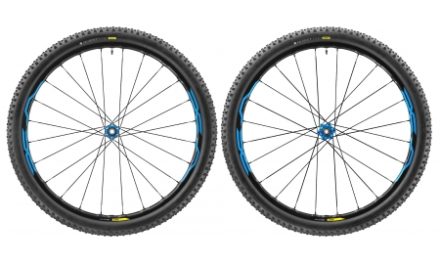 Mavic XA Elite – MTB hjulsæt inkl. dæk – Sort/blå – 29×2,35