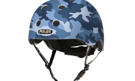 Melon Camu Blue – Cykelhjelm – Blå camouflage