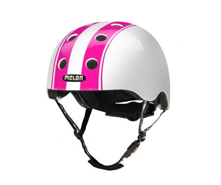 Melon Double – Cykelhjelm – Hvid/pink