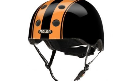 Melon Double – Cykelhjelm – Sort/orange
