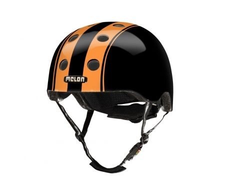 Melon Double – Cykelhjelm – Sort/orange