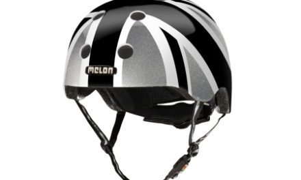 Melon Union Jack – Cykelhjelm – Sort/grå/hvid