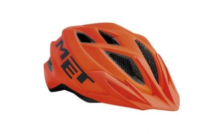 Met Crackerjack – Junior cykelhjelm – Orange – Str. 52-57 cm
