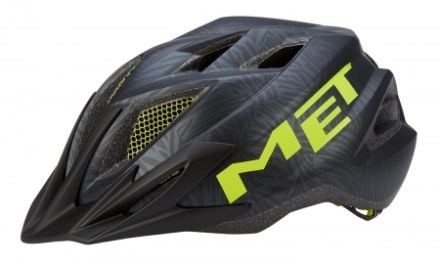 Met Crackerjack – Junior cykelhjelm – Sort/grøn – Str. 52-57 cm