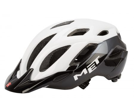 MET Crossover – Cykelhjelm – Hvid/sort