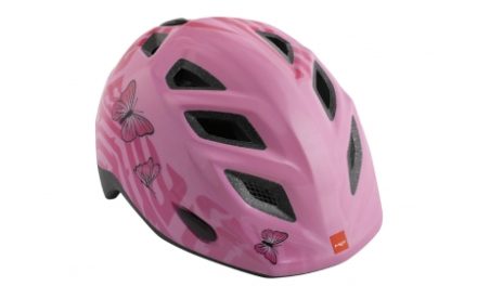 Met Elfo/Genio – Cykelhjelm – Pink Sommerfugle