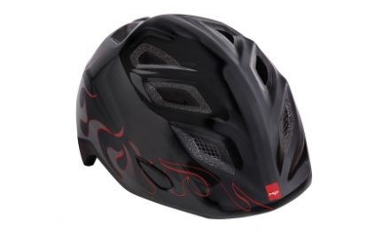 MET Elfo/Genio – Cykelhjelm – Sort Flammer