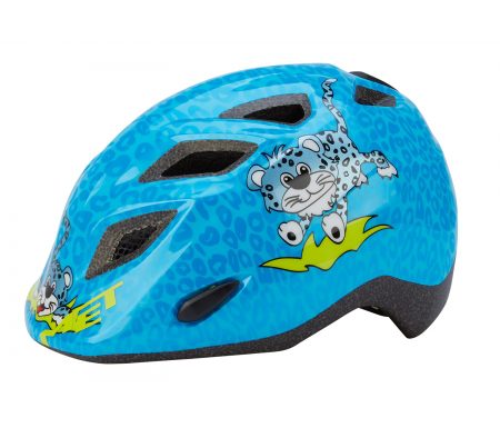 Met Genio/Elfo blå gepard cykelhjelm