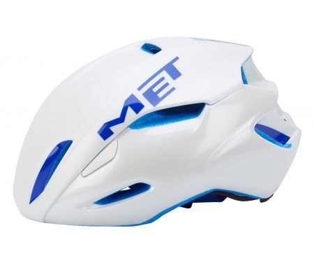 MET Manta cykelhjelm – Hvid/blå