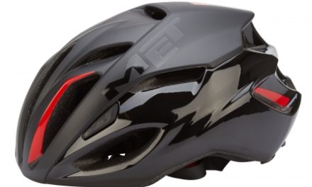 MET Rivale cykelhjelm – Sort/rød
