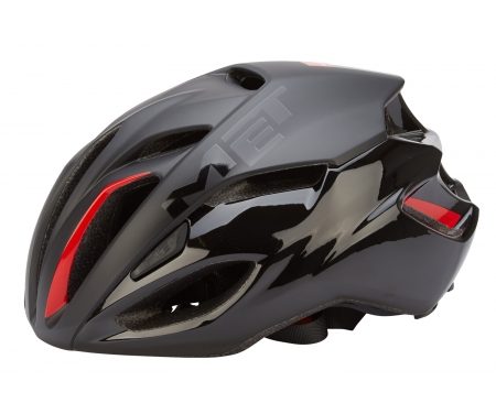 MET Rivale cykelhjelm – Sort/rød