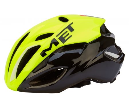 MET Rivale Safety cykelhjelm – Gul/Sort