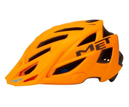 Met Terra – Cykelhjelm – Orange/Sort/Blå – Str. 54-61 cm