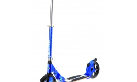 Micro Flex 200 – Løbehjul med 200mm hjul – Aluminium – Blå