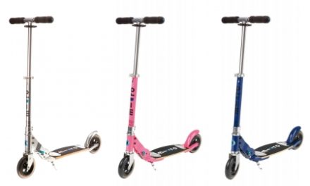 Micro Flex – Løbehjul med 145 mm hjul – Aluminium