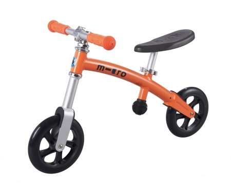 Micro G-Bike Light – Løbecykel – Aluminium – Orange