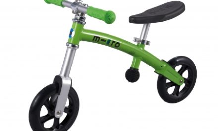 Micro G-Bike Light – Løbecykel – Green – Aluminium