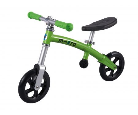 Micro G-Bike Light – Løbecykel – Green – Aluminium