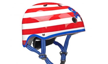 Micro Mini Cykelhjelm – Pirat – Skater med hård skal