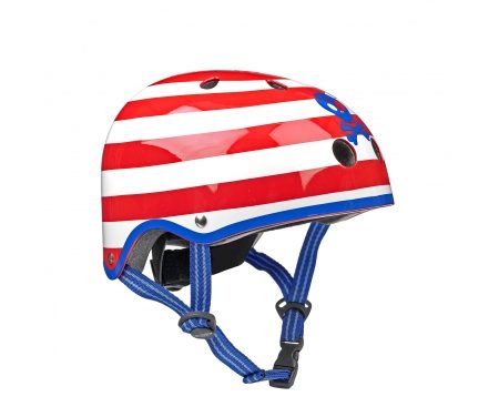 Micro Mini Cykelhjelm – Pirat – Skater med hård skal