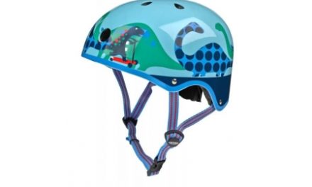 Micro Mini Cykelhjelm – Scootersaurus – Str. 48-53 cm – Skater med hård skal