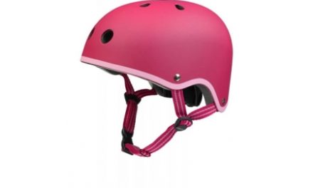 Micro Mini Cykelhjelm – Skater – Raspberry
