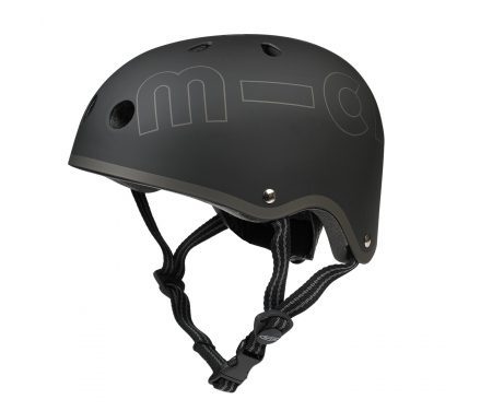 Micro Mini Cykelhjelm – Sort – Skater med hård skal