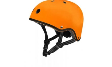 Micro Mini Cykelhjelm – Str. 53-58cm – Skater – Orange mat