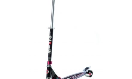 Micro Monster Bullet – Løbehjul til voksne – Aluminium – Sort