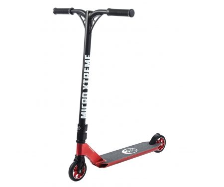 Micro MX Crossneck – Løbehjul – Aluminium – Rød/Sort