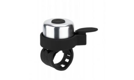 Micro – Ringeklokke – Sort/Sølv