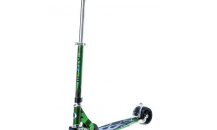 Micro Rocket – Løbehjul til voksne – Aluminium – Grøn