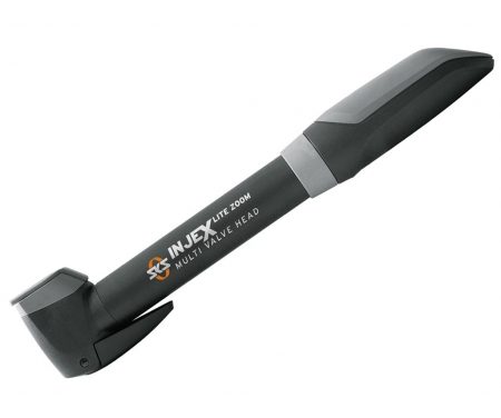Minipumpe SKS Injex Lite Zoom Teleskopfunktion Grå