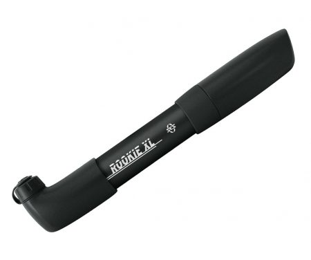 Minipumpe SKS Rookie XL med klipholder. Sort.