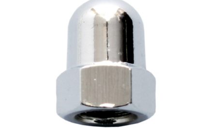 Møtrik lukket 9,5mm