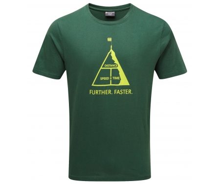 Montane Further Faster Tee – T-Shirt Mand – Grøn