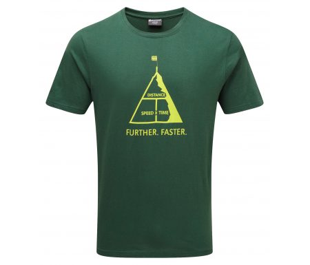 Montane Further Faster Tee – T-Shirt Mand – Grøn