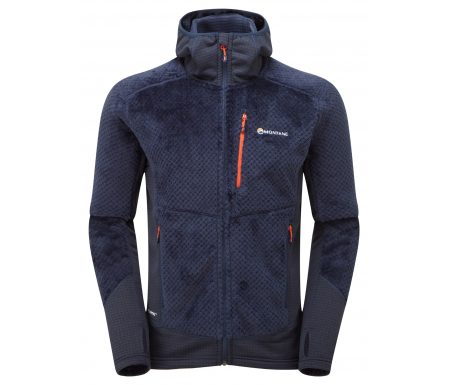 Montane Wolf Hoodie – Fleecejakke Mand – Navy