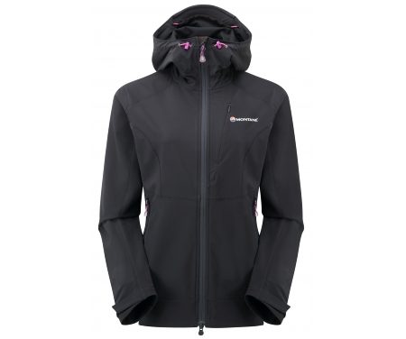 Montane Womens Dyno Stretch Jacket – Softshell Dame – Sort