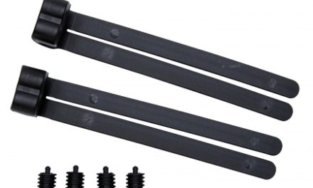 Monteringsstrips for Basta lås sort