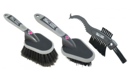 Muc-Off 3x Børstesæt – 3 børster til cykelrengøring